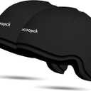 2 Packs Cold Cap for Chemotherapy Patients, Chemo Care Package for Women and Men, Migraine Ice Cap, Ice Hats for Migraines, Head Cooling Cap for HeadachCooling Hat for Stress Relief, Cold Compress (Black)