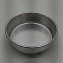 Nordic Ware Natural Aluminum Commercial Round Layer Cake Pan Baking Essentials, 8-Inch Round, Metallic