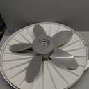 Lasko Cyclone Pedestal Fan, Adjustable Height, Remote Control, Timer, 3 Speeds, for Bedroom, Kitchen, Office and Living Room, 18", White, 1885, Large, 53.5 In. Tall