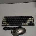 65% Gaming Keyboard and Mouse Combo, RGB Backlit Keyboard + 7200 DPI Gaming Mouse, Ultra-Compact Anti-Ghosting Wired Keyboard and Mouse for PC Laptop Gamer