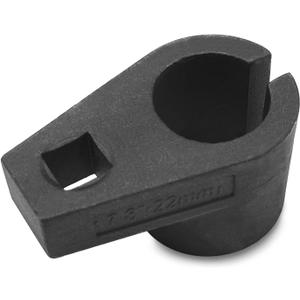Offset Oxygen Sensor Socket, 3/8-Inch Drive, 7/8-Inch (22mm), Wire Gate Accesses Sensor from Side, Preventing Damage to Wires, Universal for Most Cars