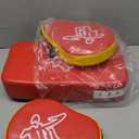 WUWEOT 2-in-1 Punching Mitts Kick Pack Set, Boxing Gloves Taekwondo Kick Pad, Boxing Pads Curved Focus Punching Mitts, Adjustable Soft Shield Durable Training Pads Set