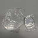 NBEADS 6 Pcs 6 Sizes Transparent Acrylic Sewing Template, Acrylic Quilting Rulers Octagon Template with Iron Binder Rings for Sewing Patchwork Crafts, Hole: 3.5mm