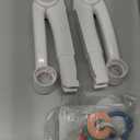 Fisher-Price Portable Baby Chair Sit-Me-Up Floor Seat with Developmental Toys & Machine Washable Seat Pad, Rainbow Showers (1 Count)