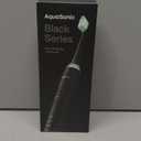 Aquasonic Black Series Ultra Whitening Toothbrush – ADA Accepted Electric Toothbrush 8 Brush Heads & Travel Case – 40,000 VPM Electric Motor & Wireless Charging  4 Modes w Smart Timer