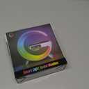 VDZZ Mini Wireless Speaker with Bluetooth Lamp, Atmosphere Lamp, Wireless Charging, Alarm Clock,Smart LED Table Lamp, Night Light, Birthday Gifts for Girls Boys Party Aged 4-12 (Black)