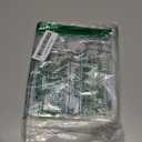 Goowin Shower Curtain Hooks, Silver Shower Curtain Hooks Rust Proof, Anti-drop Metal Shower Curtain Rings Hooks, Double Shower Hooks for Shower Curtain, Shower Rings for Curtain & Liner, Silver-12 Pcs