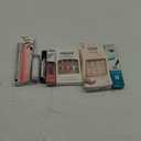 Neutrogena Healthy Skin Glow Perfector Pen; e.l.f. Glow Reviver Lip Oil; L'Oreal Paris Colour Riche Intense Volume Matte Lipstick; REVLON Super Lustrous Glass Shine Balm; KISS Salon Acrylic Press On Nails; Black French Tip Press on Nails Short Almond