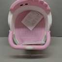 Baby Bath Seat for Babies 6 Months & Up Sitting Up, NonSlip Baby Bath Chair with Suction Cup, Safe and Comfortable Portable Infant Bath Seat for Bathroom, Bathtub Tub, Easy to Clean (Pink)