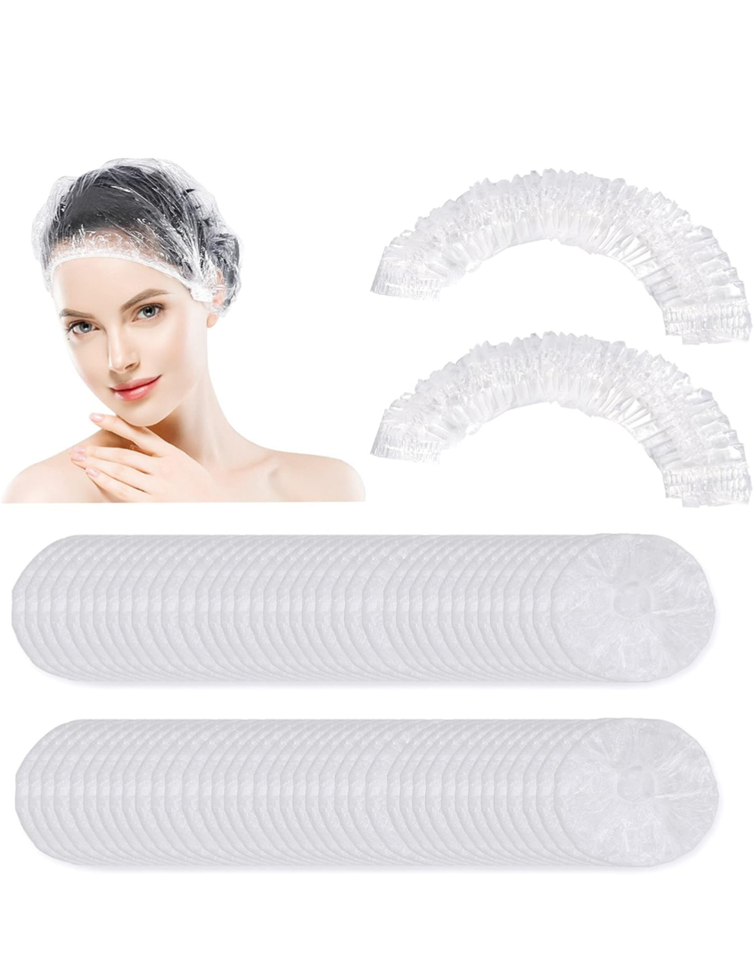 150 PCS Upgrade Disposable Shower Caps. Ceizioes Waterproof Hair Bath Caps. Thickening Shower Cap for Women Kids Girls. Hotel and Hair Salon. Travel Spa. Home Use Beauty Salon