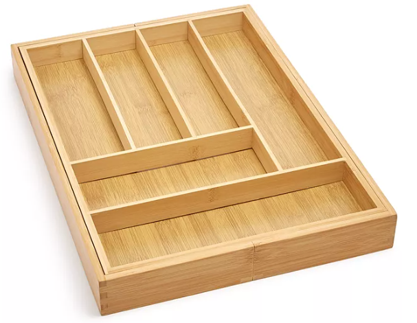 Bamboo Drawer Utensil Tray