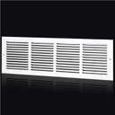 24"Wx6"H Duct Opening Return Air Grille,Air Return Vent Cover Grill for Sidewall and Ceiling,Solid Steel AC Vent Cover HVAC Cold Air Intake Grille Without Filter House,Outer Dimension:25.75WX7.75"H, For 24''W6''H-Duct Opening