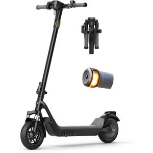 NIU 100P/100F/300P/300X Electric Scooter Adult - E Scooter with Suspension, 600-1000W Peak Power, 18-37.3 Miles Max Range, Top Speed 17.4-23.6MPH, Commuting E-Scooter, 100F - 600W/17.4MPH/18Mi