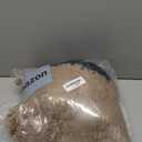 Hoewina Dog & Cat Bed for Indoor Cats, 20in Calming Donut Bed for Puppy and Kitten, Washable Round Fluffy Pet Bed for Small Medium Dogs and Cats (Camel)