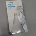 AquaSonic Water Flosser - Cordless Rechargeable Water Flossers for Teeth Cleaning - Waterproof Aqua Flosser, Portable Oral Irrigator for Dental Cleaning with 5 Jet Tips Braces Home Travel (White)