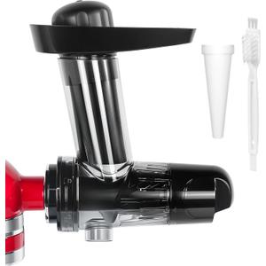 Masticating Juicer Attachment for KitchenAid Stand Mixer, Masticating Juicer, Slow Juicer Attachment for KitchenAid All Models Stand Mixers,Black Masticating Juicer Attachment for KitchenAid Stand Mixer, Masticating Juicer, Slow Juicer Attachment for KitchenAid All Models Stand Mixers,Black