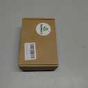 Farmhouse Wooden Letter Block Sign and Boho Tassel Bead Garland Beach Lake House Decor for Bathroom, 2-Pcs Set Blue Bead Garland with Tassels Home Decoration