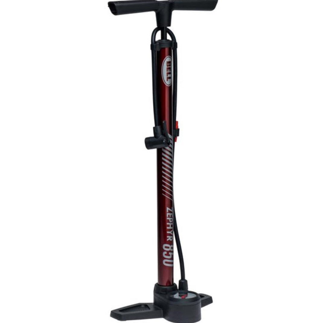 Bell Sports Zephyr 850 Steel Bicycle Floor Pump 