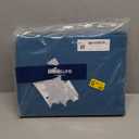 Bedsure Queen Sheet Set, Rayon Derived from Bamboo, Cooling Sheets, Deep Pocket Up to 16", PureWoven, Breathable & Soft, Hotel Luxury Silky Bedding for Hot Sleepers, Teal