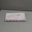 60 Pcs Pink Gingham Paper Placemat Party Supplies Gift Scalloped Table Placemat 17.7 X11.8 Inch Disposable Decorative Paper Mats Bulk for Valentine's Anniversay Baby Shower Wedding Banquet