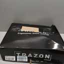 Snow Shovel Heavy Duty for Driveway with Ergonomic Handle to Use Without Backpain for Home Garage Car - Snow Shovel with 18 Inch Blade Large Capacity and 60 Inch Long Ergonomic Handle (Black)