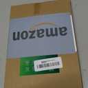6-Pack Single Duplex Outlet Cover Plate, Decorative White Switch Plates and Outlet Covers, Metal Wall Plates for Electrical Outlets, 1 Gang Receptacle Cover, Corrosion Resistant