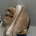 Bedsure Heated Blanket Throw Blanket - Fast Heating Electric Blanket, Soft Flannel Heated Throw with 4 Time Settings, 6 Heating Settings, Warm Gifts for Grandma & Grandpa & Seniors (50x60)