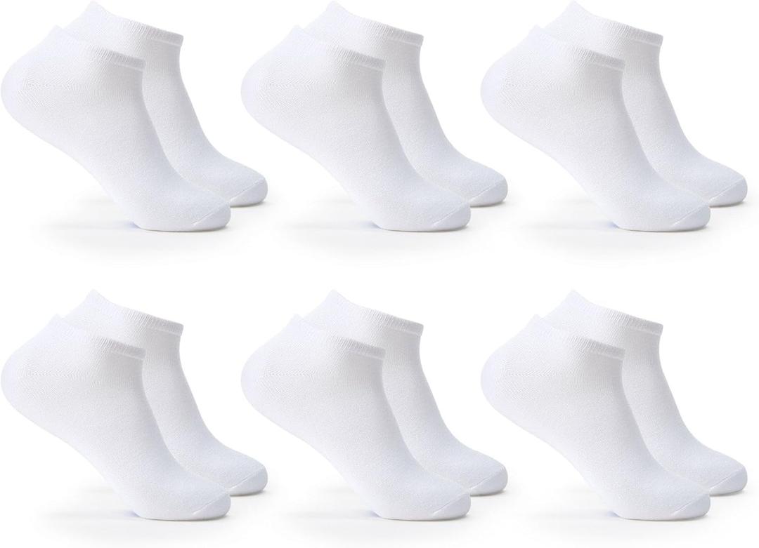Keds Women's Women's Low Cut Flat Knit Socks (White)