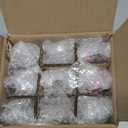 AceOrbit 18 Pcs Valentine's Day Mercury Glass Heart Ornaments Heart Baubles Hanging Ornaments Red Pink Silver Romantic Vintage Handcrafted Decoration for Party Valentines Wedding Wreath Tree