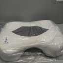 Funpkoser Side Sleeper Pillow with Arm Holes, Memory Foam Pillow for Neck Shoulder Cervical Pain Relief, Ergonomic Arm Holes Positioner Cooling Bed Pillows for Side Sleeping (Light Grey)