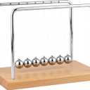 Newton's Cradle Balance Balls Fascinating Physics Gadget for Home and Office 7 Beads