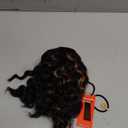 Isaic Ponytail Extension,8 Inch curly ponytail hair extensions, Short synthetic Drawstring Ponytail for Black Women(H4/27B#)