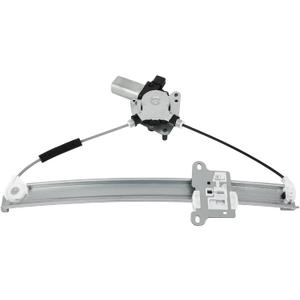 SCITOO Rear Left Power Window Regulator with Motor Fit for 2005-2012 for Acura RL,751-052