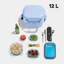 Hydro Flask Cooler Bag - Insulated Portable Soft Cooler - 12 L Capacity in Botanical Bliss Agave