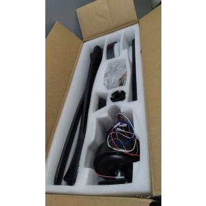 60" Large Ceiling Fan with Remote, Outdoor Flush Mount Low Profile Ceiling Fan for Patios Bedroom Kitchen Living Room, 3 Wooden Blades, 6 Speeds, Quiet Reversible Motor, No Light