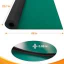 ESD Anti-Static Soldering Mat Roll, Green, 23.7" x 118", Heat Resistant (Black, M)