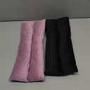 Wumimi Mastectomy Pillow Post Surgery Seat Belt Pillow Cushions Pads Protector for Breast Cancer Port Pacemaker Heart Surgery C-Section Recovery (Pink, Black) Pack 2