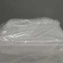 IRIS USA Board Game Storage Craft Organizer Box with Snap-Tight Latch Lid, 2-Pack Portable Plastic Case Bin for Puzzles, Magazines, Hobbies, Art Supplies, Fits 8.5" x 11" & A4 Papers, Thick, Clear