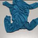 Dog Winter Coat for  Dog Run Walk Sleep Pet Warm Fleece Sweater & Windproof Pajamas Snow Jacket Large Turquoise Large