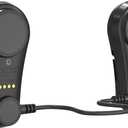 Swimming Headphones, Bone Conduction Design, IPX8 Waterproof, Underwater MP3 Player for Swimmers, Athletes, Water Sports, Diving, Drag and Drop MP3, AAC, M4a, FLAC Using PC or Mac Black