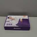 Heating Pad for Back, Neck & Shoulder Pain Relief, 17"x33" Electric Moist/Dry Heat Pad, 6 Heat & 4 Timer Settings, Auto Shut-Off, Machine Washable, Gifts for Valentine's Day, Women, Mom, Wife (Purple)