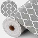 Coavas Extra Grip Thickened Shelf and Drawer Liner - Non-Adhesive Non-Slip Waterproof Mats for Kitchen Cabinets, Drawers, Shelves, Dresser & Cupboard, Easy Cut DIY (Gray, 12IN x 20FT)