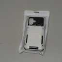 Nvollnoe Compatible with iPhone 17 Case with Card Holder[Store 5 Cards] Dual Layer Heavy Duty Shockproof Wallet Case with Hidden Card Slot Large Storage Cover for Men&Women 6.3''(White)