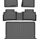 Mixsuper Floor Mats & Cargo Liner for 2023-2024 2025 Kia Sportage (Not for Hybrid), All Weather 2 Row Floor Liners and Trunk Mat Set