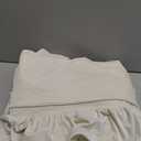 MIULEE Beige Velvet Table Cloth with Decorative Ruffle Edge Luxurious Soft Spring Washable Rectangular Tablecloth Thick Wrinkle-Resistant Oblong Table Cover for Kitchen Dining Wedding 60x120 Inch