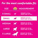 Bodhi Dog Disposable Female Dog Diapers - Super Absorbent Dog Diapers for Female Heat Cycle - Adjustable Fit Pee Wraps for Potty Training, Moisture Control & Wetness Indicator - Extra Small (20 Count)