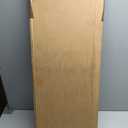 Wall Mounted Clothes Rack, with Top Shelf and Hanging Rod, Heavy Duty, Brown 