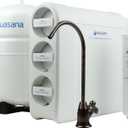 Aquasana SmartFlow Reverse Osmosis Water Filter System - High-Efficiency Under Sink RO Removes up to 99.99% of 90 Contaminants, Including Fluoride, Chlorine, and Lead - Oil Rubbed Bronze (ORB) Faucet