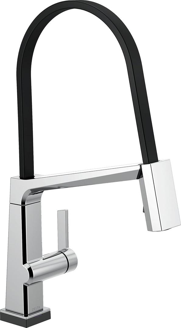 Delta Faucet 9693-DST Pivotal 1H Pull-Down Kitchen Faucet Chrome