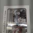 Inesore for AirPods Pro 2nd Generation Case Cover with Lock, Flowers Cute Air Pods Pro 2 Case Hard iPod Pro Cases for Women Girls with Cleaner Kit (2023 USB-C /2022/2019) -Black Gold Flower